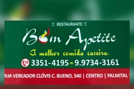 Restaurante Bom Apetite em Palmital