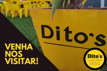 Dito's Lanches & Porções em Palmital/SP