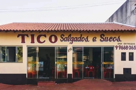 Tico Salgados e Sucos em Tarumã/SP