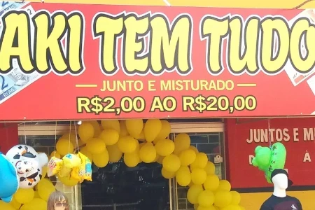 Loja Aki Tem Tudo em Tarumã/SP