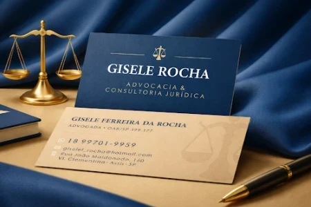 Advogada Gisele Ferreira da Rocha em Assis/SP