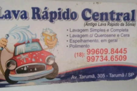 Lava rapido central em Tarumã/SP