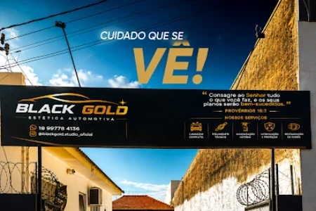 Black Gold Studio em Cândido Mota/SP