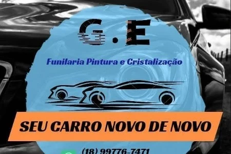 G.E funilaria pintura e cristalização em Tarumã/SP