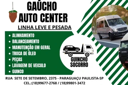 Gaúcho Auto Center em Paraguaçu Paulista/SP